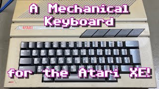 Celebrity Atari XE Mechanical Replacement Keyboard Wealth