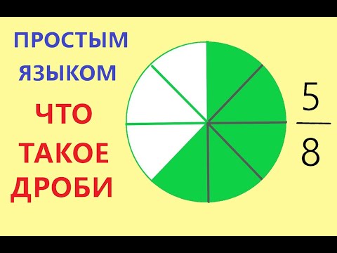 Что такое дроби. Как записать дробь. Как сократить дробь. Примеры дробей.