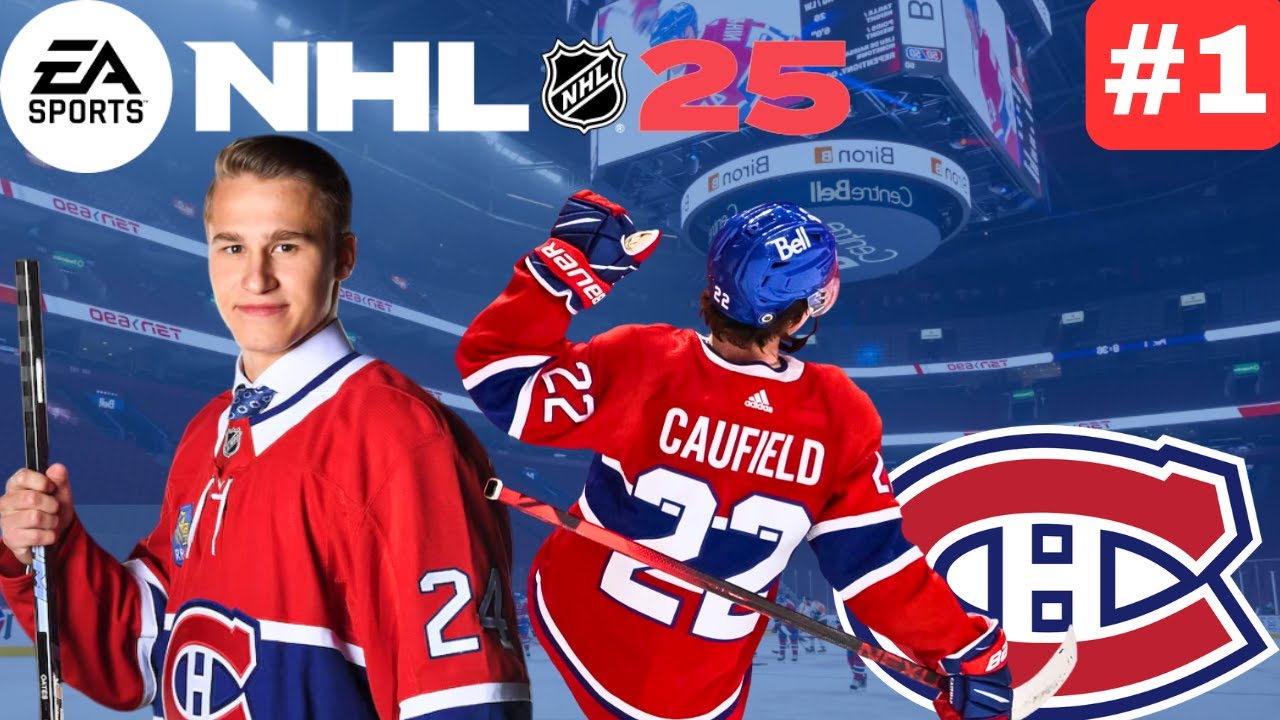 NHL 25 QC MODE FRANCHISE - Épisode 1 - LES SÉRIES ??