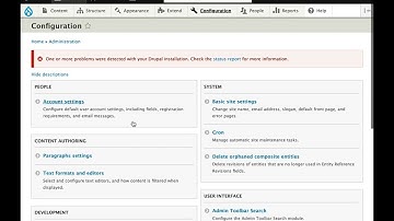 Drupal 8 The website encountered an unexpected error. Please try again later.