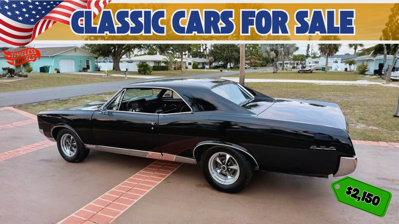 15 Classic Cars for Sale by Owner Today — Worth Buying !!