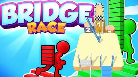Bridge Race - Gameplay Walkthrough Part 2 Tutorial Stickman Bridge Race (iOS, Android)