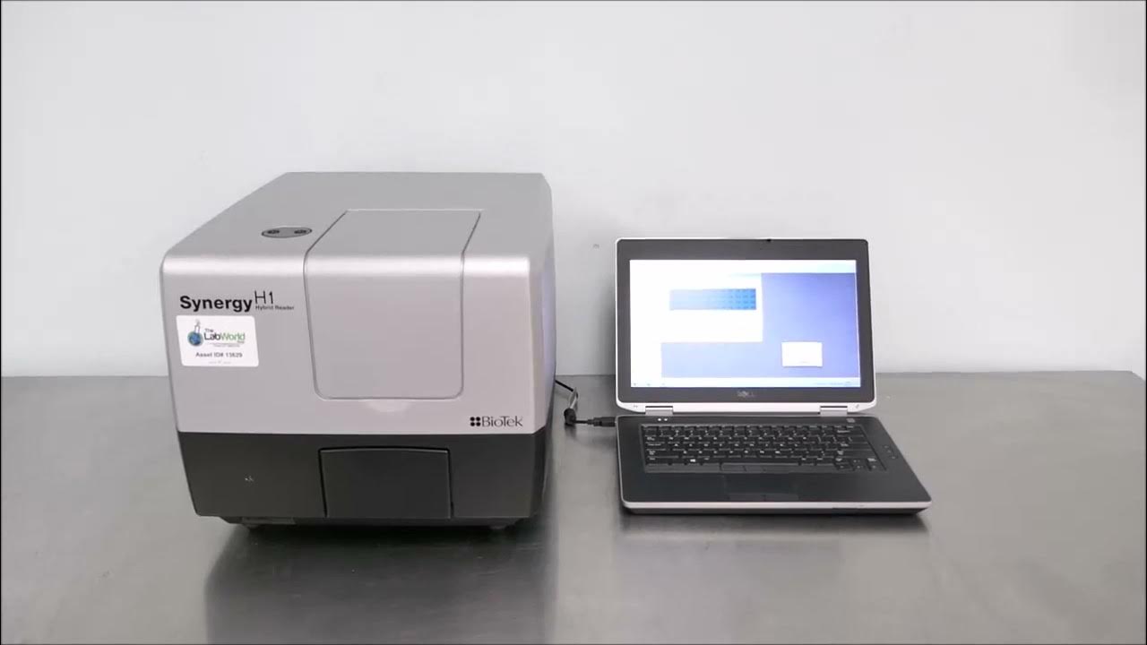 Biotek Synergy H1 Plate Reader ID 18525 YouTube