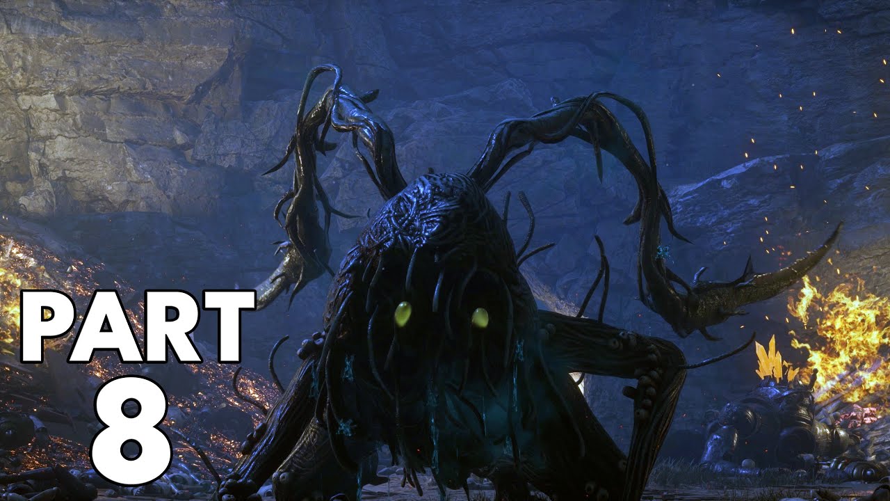 Lies of P Walkthrough Gameplay Part 8 - Barren Swamp BOSS PUPPET-DEVOURING GREEN MONSTER