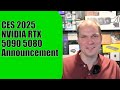 CES 2025 NVIDIA RTX 5090 5080 Announcement