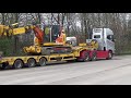 SCANIA V8S' ETC AT LYMM TRUCKSTOP MARCH 2019