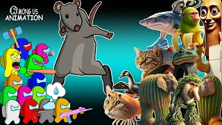 Download Lagu Among Us \u0026 Rat Dance Vs. Italian Brainrot Characters Tung Tung Tung Sahur | Among Us Funny Animation MP3 Download Lagu Among Us \u0026 Rat Dance Vs. Italian Brainrot Characters Tung Tung Tung Sahur | Among Us Funny Animation MP3