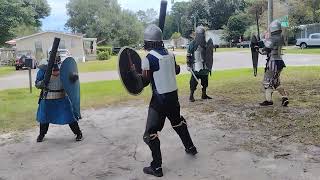 Training before fighter practice (9-14-25