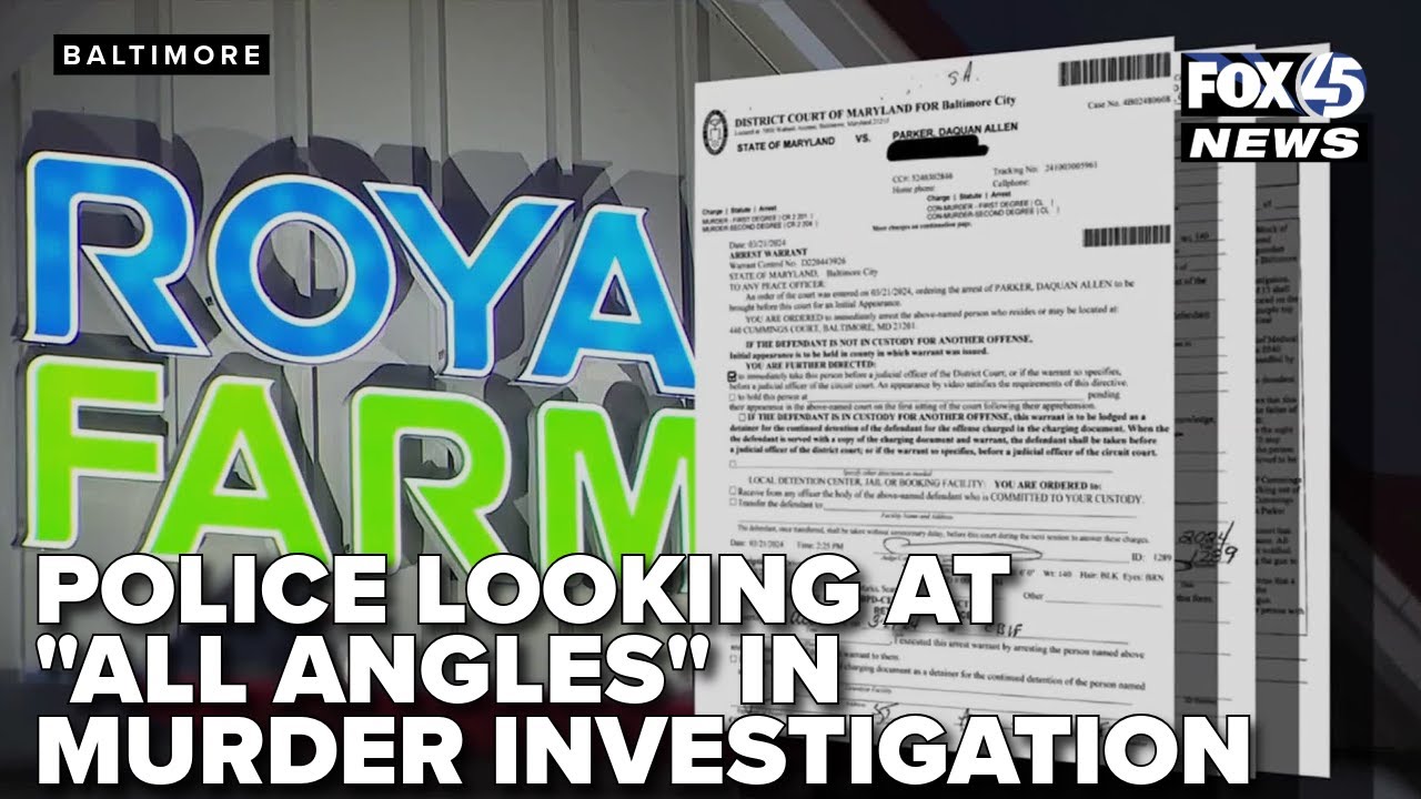 Charging Documents: Baltimore police looking at "all angles" in ...
