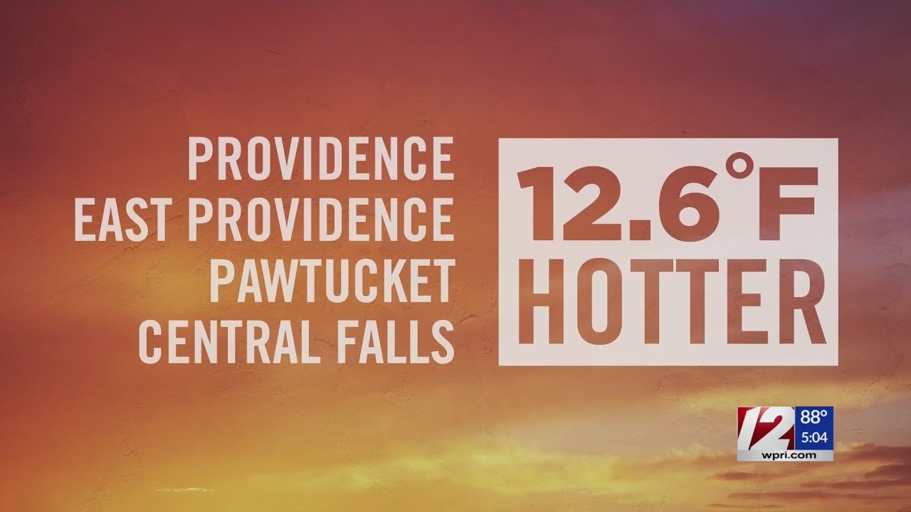 Study Temperatures can be up to 12+ degrees hotter in cities than