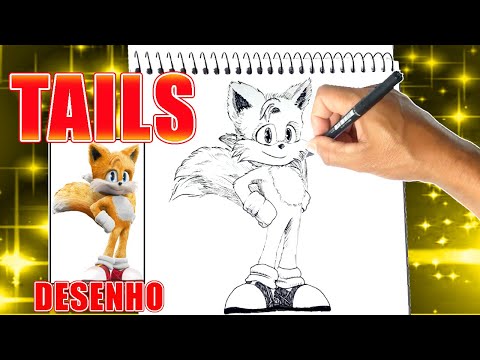 Como DESENHAR TAILS do filme - Como DIBUJAR a TAILS - How to DRAW