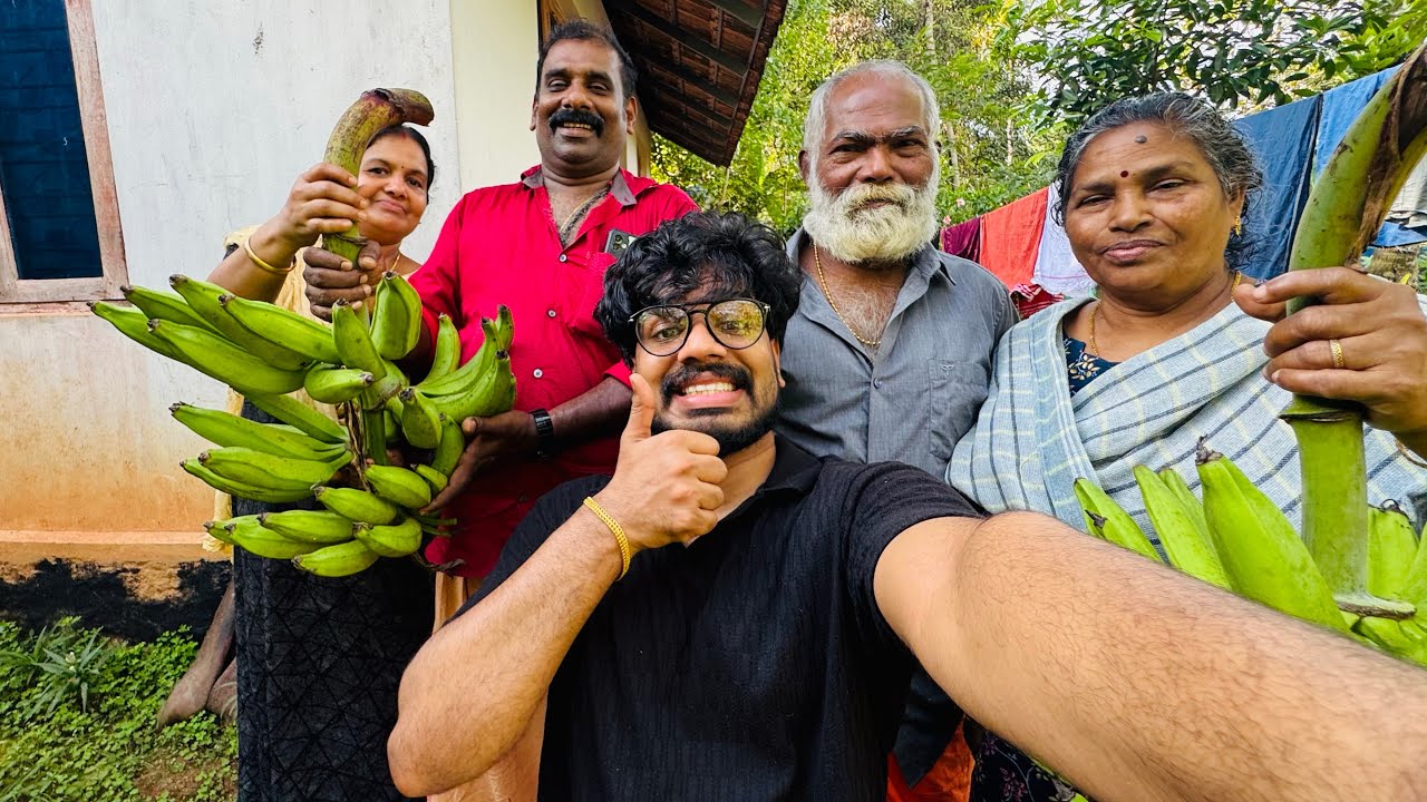 HARVESTING WITH MY FAMILY 🤩