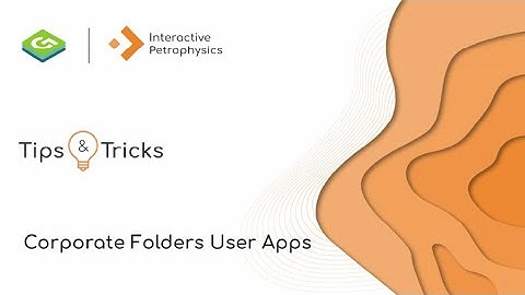 IP - Corporate Folders User Apps