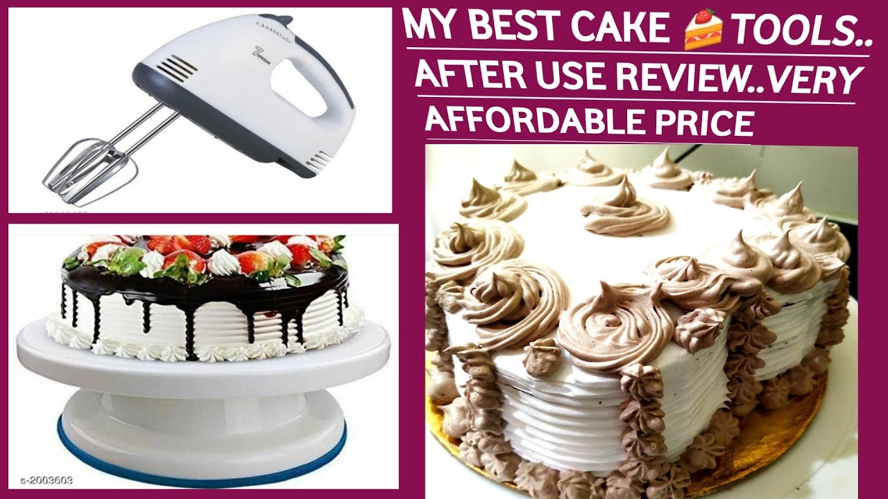 Cake Tools from Meesho.Easy cake Icing at home🥰