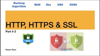 HTTP,HTTPS & SSL | HTTP vs HTTPS | SSL Certificates |MD5|SHA|PKI|RSA|Symmetric|Asymmetric | Part # 2