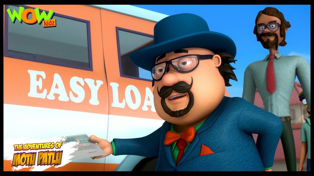 Motu Patlu New Episodes | Cartoons | Kids TV Shows | Motu Ka Bank Loan | Wow Kidz - YouTube