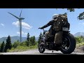 秘境温泉へ向かうバイク旅な5日間 #73 往復1000km 2/2final 5days.I head north on my motorcycle.