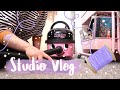 STUDIO VLOG | Getting Fabric Printed, Lots of Sewing, Cleaning & Organising The Studio!