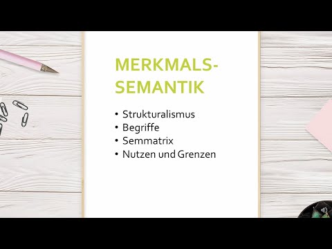 Video: Was sind einige Merkmale des semantischen Gedächtnisses?