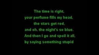 Robbie Williams & Nicole Kidman - Something Stupid - Lyrics