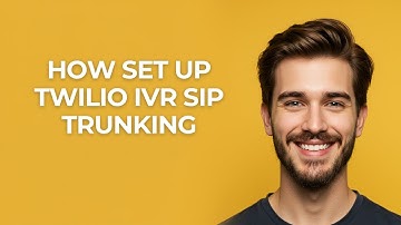 How Set Up Twilio Ivr Sip Trunking - GUIDE!