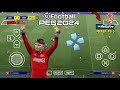 EFOOTBALL PES 2024 PPSSPP Liga  Eropa &amp; Asia Mirip PS 5 Haigh Grahpics EA FC 2024 PPSSPP #efootball