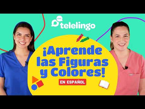 Colors and Shapes for Children | Discover SHAPES and COLORS through Play – Learn Spanish Telelingo