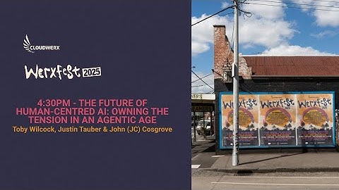 WERXFEST 2025: Sydney Keynote