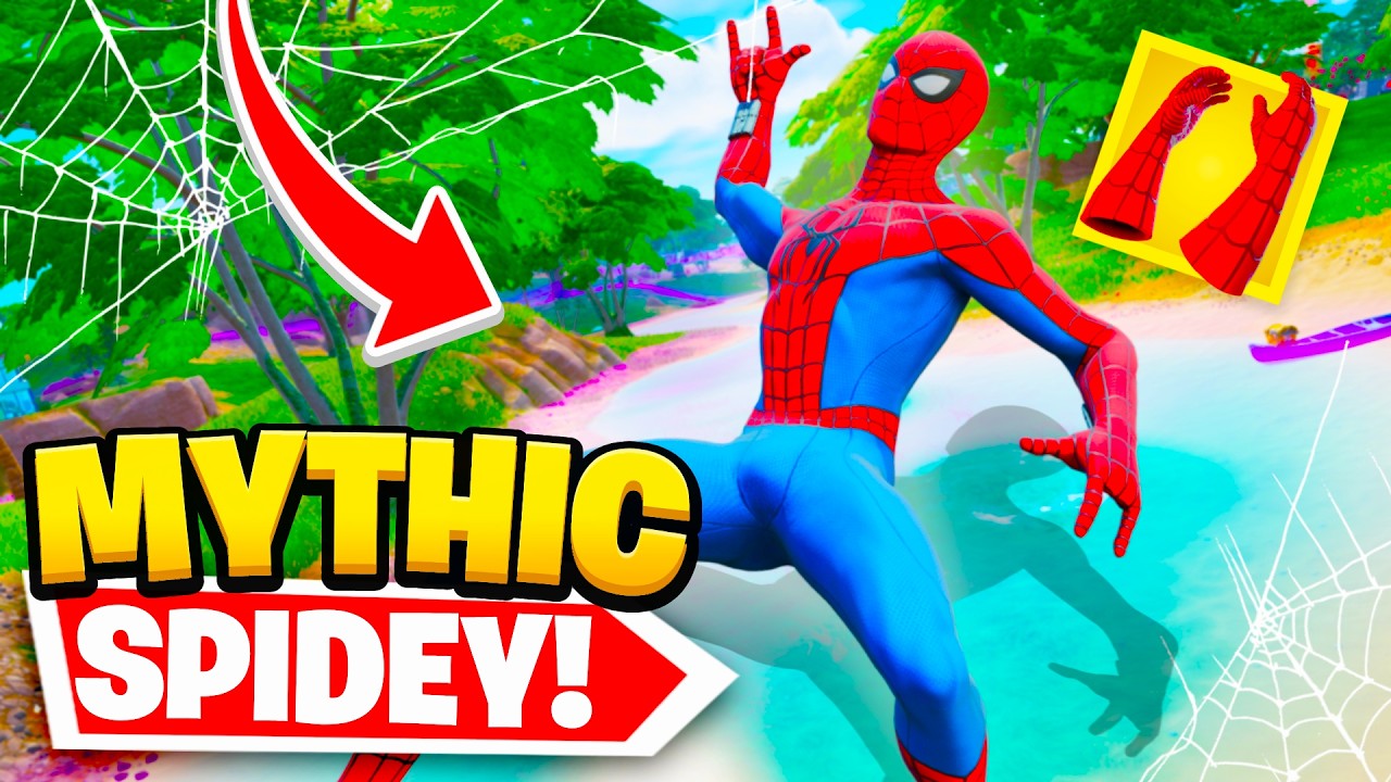 Mythic *SPIDERMAN* BOSS Challenge In Fortnite! (Season 3)