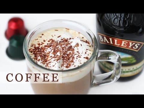 Baileys Coffee Recipe For Holidays - Irish Coffee 베일리스 아이리쉬 커피 만들기