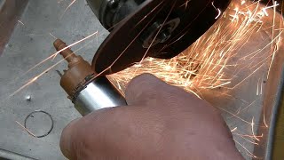 バイクのインジェクション車の燃料ポンプを分解してみる　フューエルポンプのモーターの構造