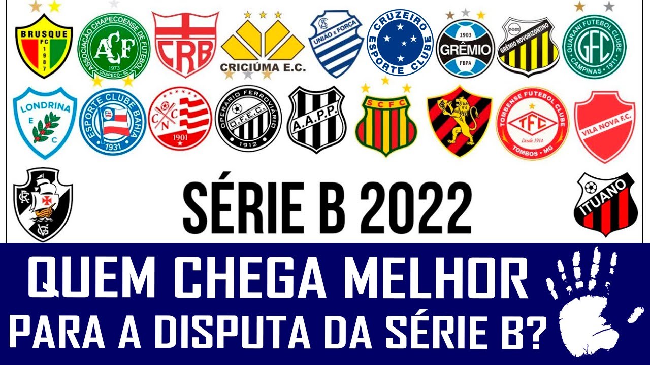 Como chegam os times para a Série B 2021