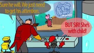 Sonic Boom Baby episode 9 comic dub collaboration