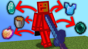 Minecraft UHC but if you get HIT, you drop a RANDOM item...