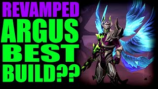 REVAMPED ARGUS LATEST BEST BUILD??? || MOBILE LEGENDS ADVANCED SERVER GAMEPLAY AND TIPS
