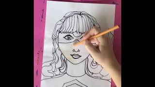 Super Hero Self Portrait (Week 2)
