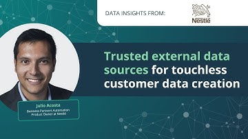 From Two Days to Five Minutes: Trusted Touchless Customer Data at Nestlé