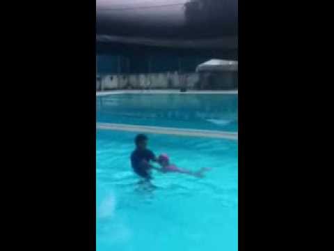 Eunice on her Swimming Lesson (Oct. 6, 2013) @ Diliman Preparatory