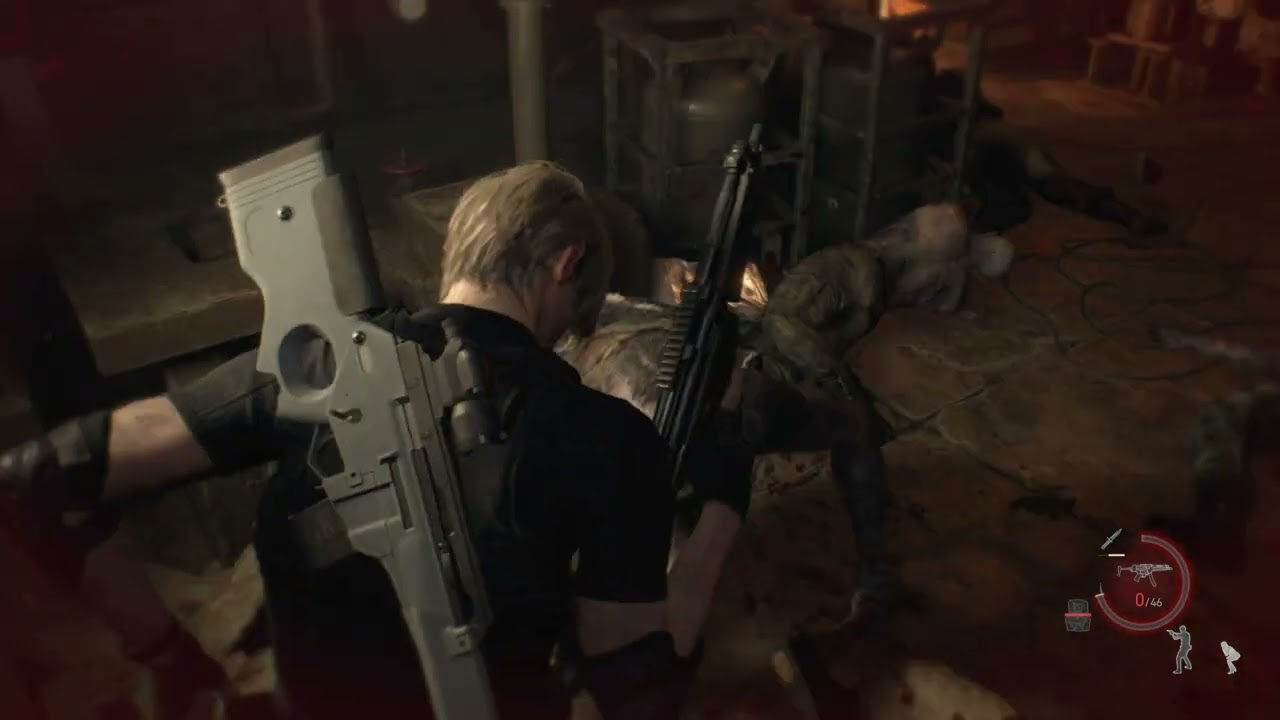 Resident Evil 4 Remake - Chapter 14 Reach Facility 2 Destroy 3 Blue Medallions Playstation5 Gameplay