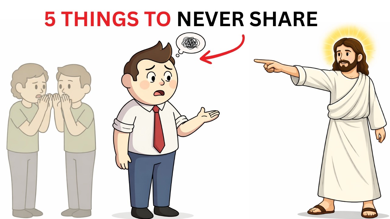 God Said NEVER Tell These 5 Things to Anyone