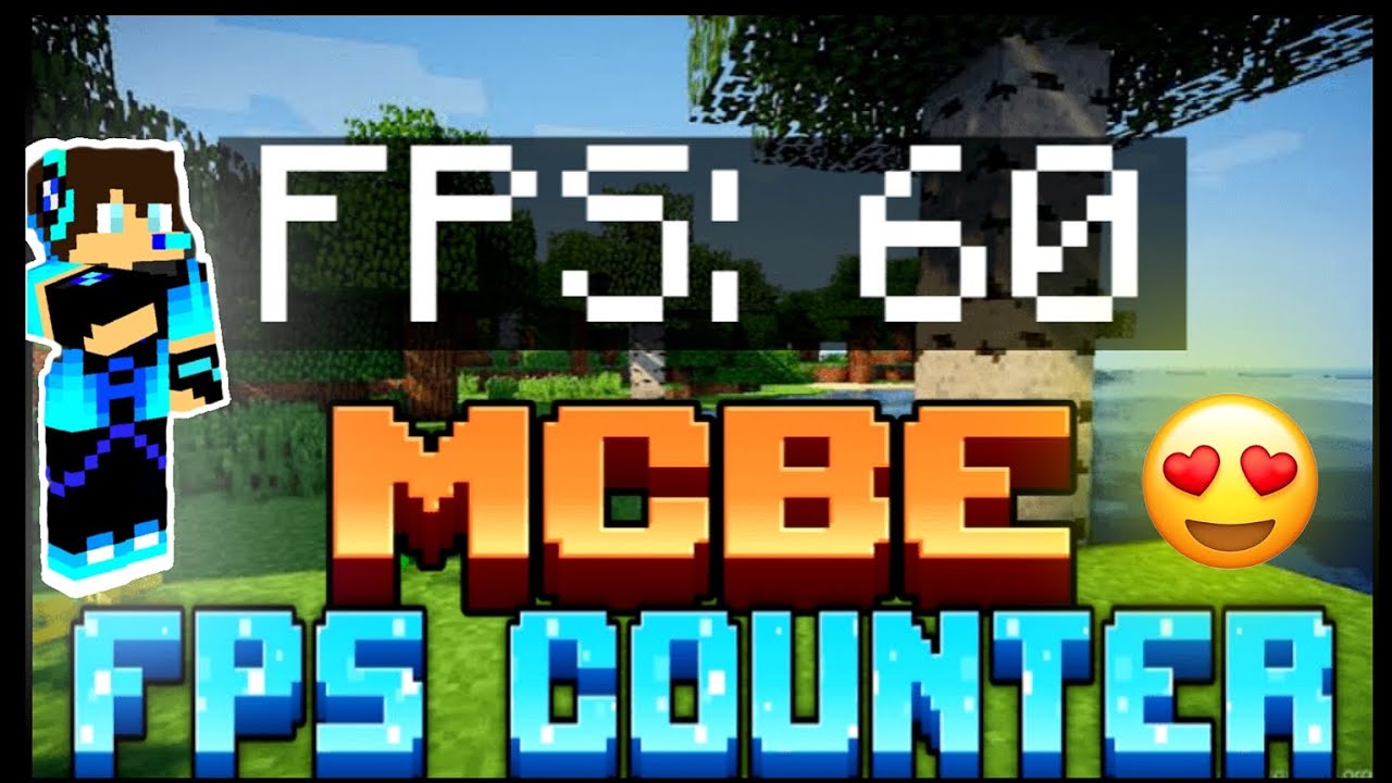 Best FPS COUNTER Mod For Minecraft PE || Andro21Playz || - YouTube