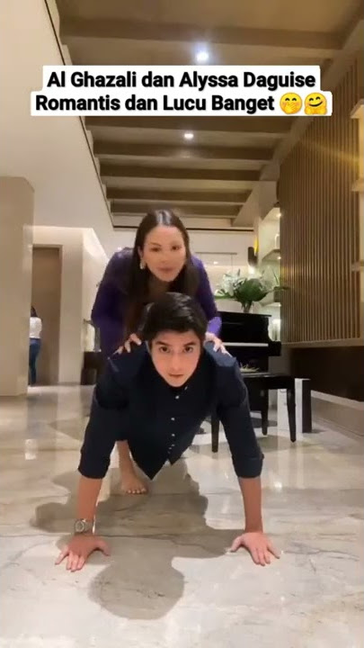 Al Ghazali dan Alyssa Daguise Romantis dan Lucu Banget #shorts