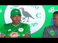 CAF PRESS CONFERENCE | Coach Mandla Qhogi and Captain Wenzile Lushaba