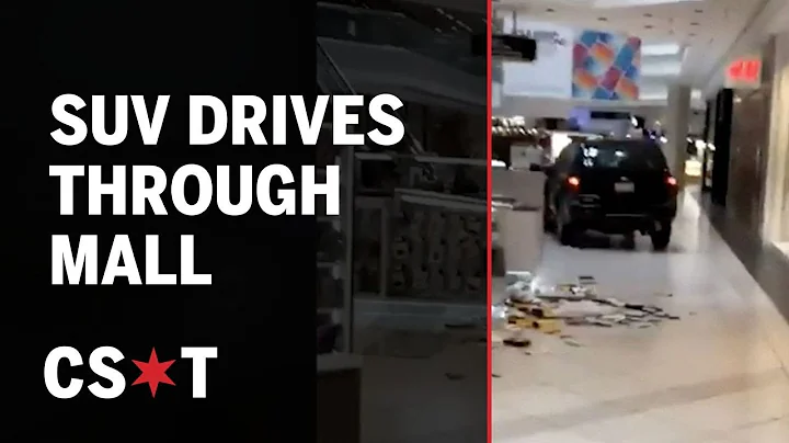 Video captures SUV driving through Woodfield Mall in Chicago suburb of Schaumburg