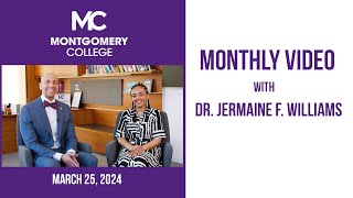 Monthly Video with Dr Jermaine F. Williams With Fenet Degemu