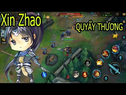 LIÊN MINH HUYỀN THOẠI TỐC CHIẾN - XIN ZHAO Triệu Tử Long Đẹp Trai, Khoai To Cực Chất LOL Wild Rift