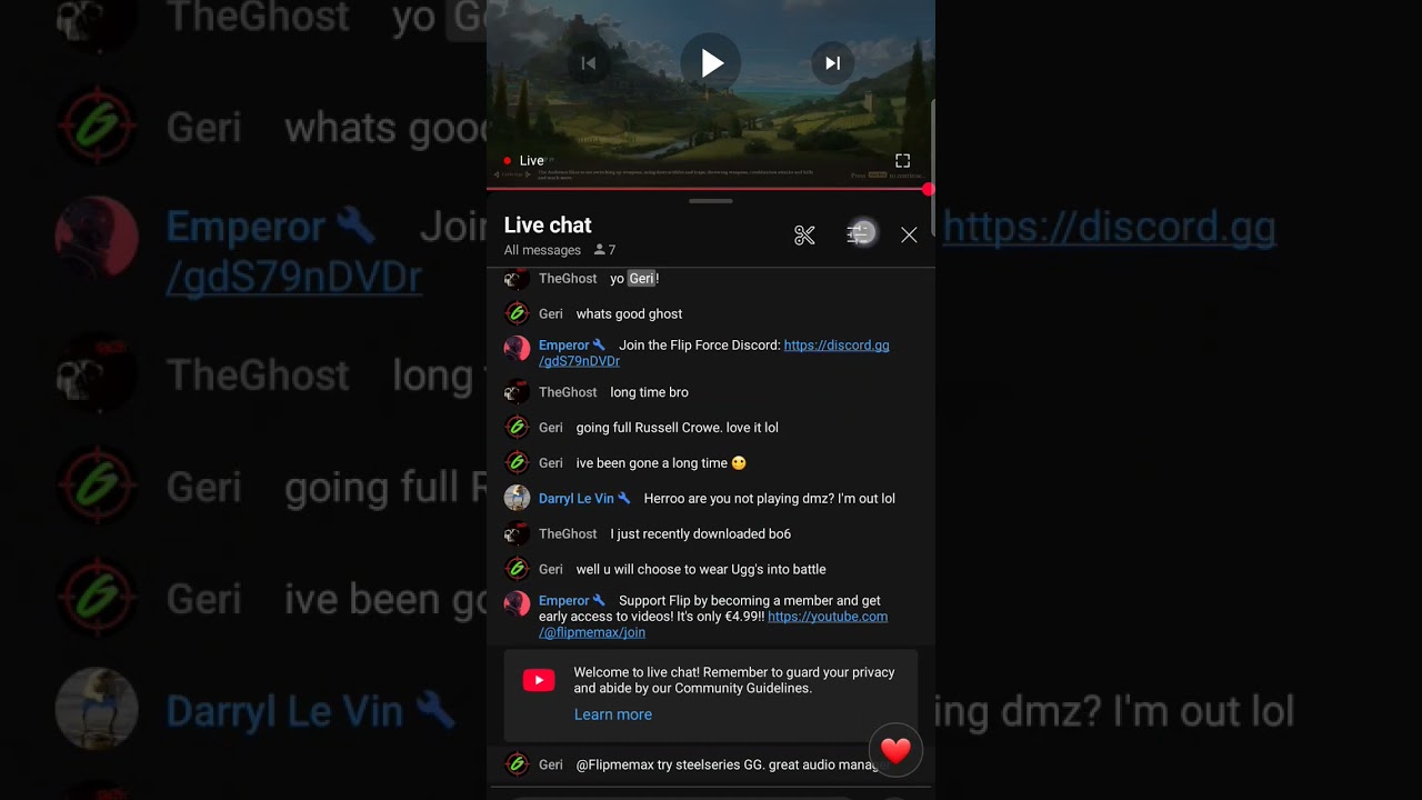 Youtube chat moderation is chalked 🤦‍♂️