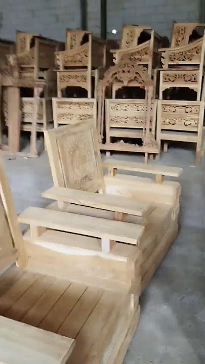 Model Kursi Terlaris - Kursi Tamu Domini Kayu Jati Minimalis 2111 #bosmebel #furniture #kursi