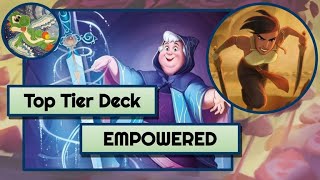 Rise of Ruby Amethyst Empowered🔴🟣- Disney Lorcana Deck and Gameplay - Rise of the Floodborn