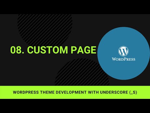 08. How to Create Custom Page Template in WordPress |  Nepali Audio